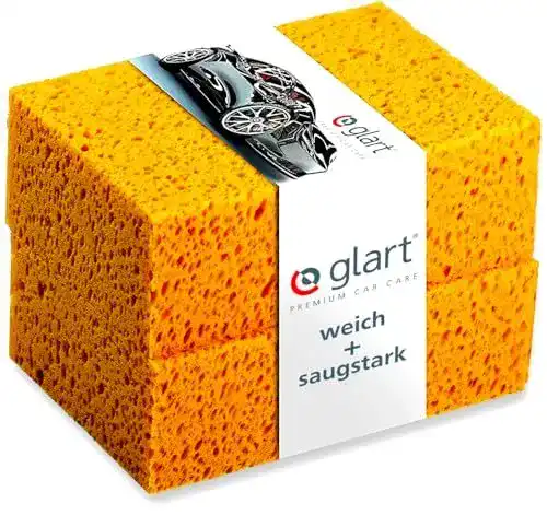 Glart Autoschwamm Set für die Auto- und Fahrzeugreinigung