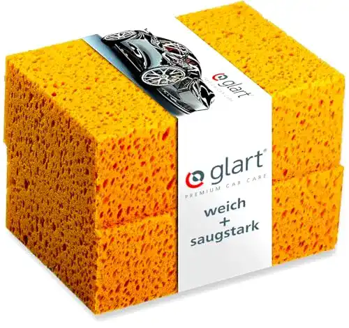 Glart Autoschwamm Set für die Auto- und Fahrzeugreinigung