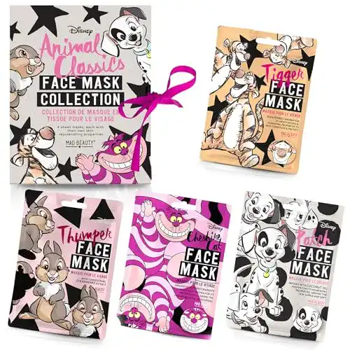 Gesichtsmasken Set von Mad Beauty mit Disney Tiermotiven, Einheitsgröße