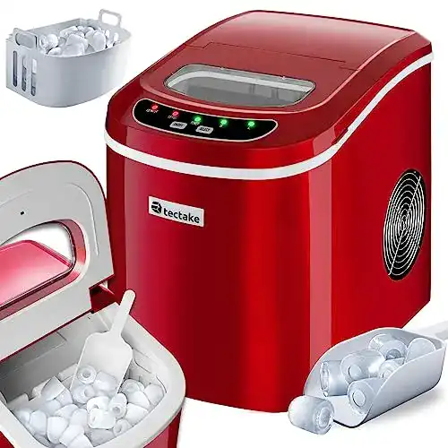 Eiswürfelmaschine tectake, 12-15 kg in 24 h, Ice Maker