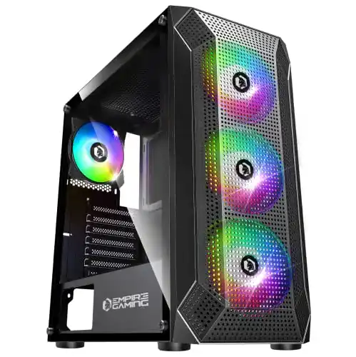 PC-Gehäuse Empire Gaming Gamer Ruby mit ARGB-Beleuchtung