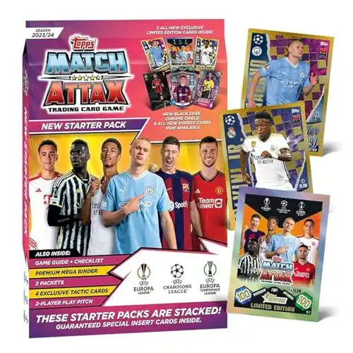 Fußballkarten Match Attax Topps 23/24 UEFA Champions League