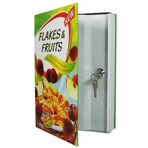 Geldversteck HMF 60936 als Müsli-Cornflakes Packung