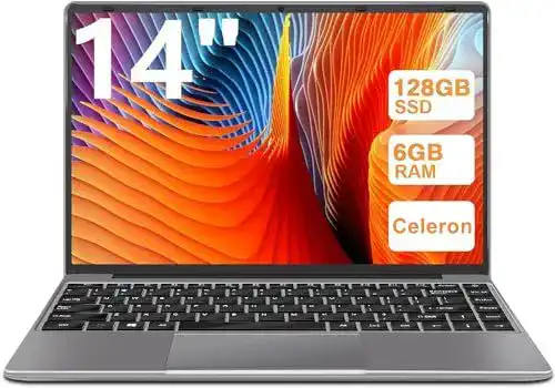 WOZIFAN 14 Zoll Laptop Computer mit Windows 11