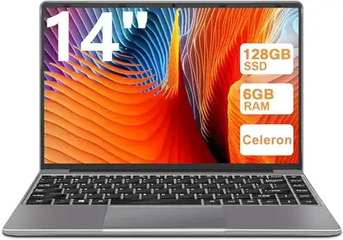 WOZIFAN 14 Zoll Laptop Computer mit Windows 11
