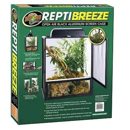 Terrarium Zoo Med NT-13 ReptiBreeze aus Aluminium