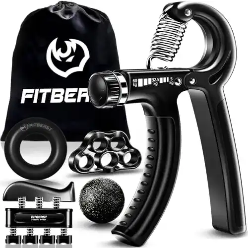 Unterarmtrainer FitBeast – Handtrainer zur Steigerung der Griffkraft