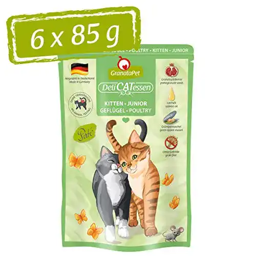 GranataPet DeliCatessen Kitten Nassfutter Geflügel für junge Katzen