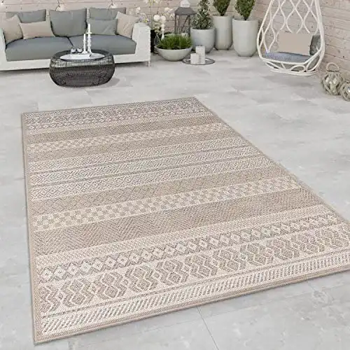 Outdoor Teppich Paco Home für Balkon und Terrasse