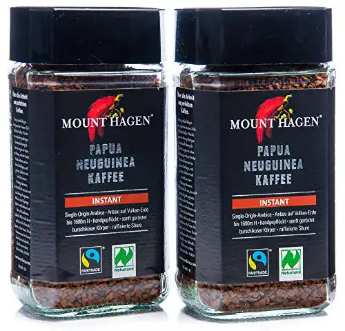 Löslicher Kaffee Mount Hagen Bio aus Papua Neuguinea