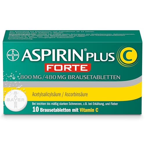 Aspirin Plus C Forte – Kopfschmerzmittel mit Vitamin C