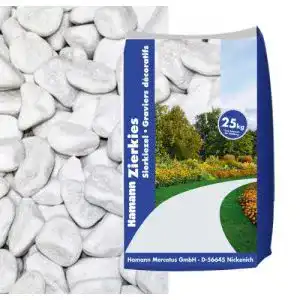 Zierkies Carrara 25-40 mm für dekorative Gartengestaltung