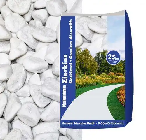 Zierkies Carrara 25-40 mm für dekorative Gartengestaltung