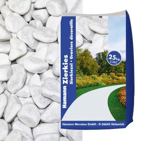 Zierkies Carrara 25-40 mm für dekorative Gartengestaltung