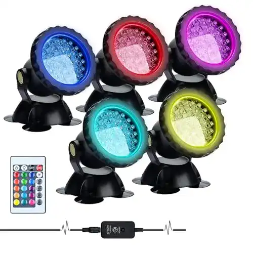 Teichbeleuchtung Lychee LED Gartenteichlampe RGB