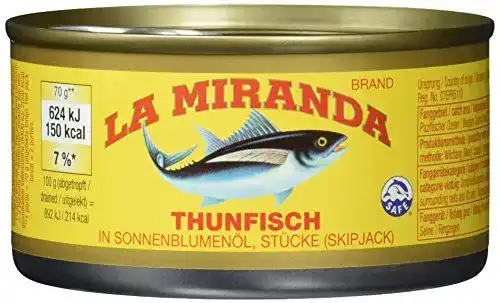 Thunfischdose La Miranda in Öl, 24er Pack