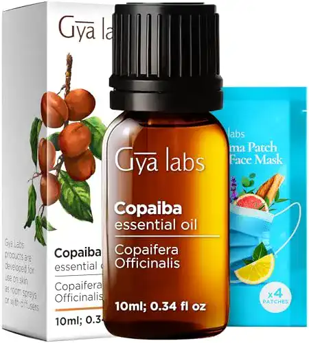 Copaiba-Öl Gya Labs Ätherisches Öl für Diffusoren 10 ml
