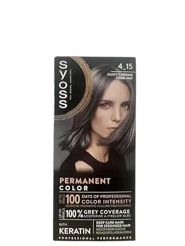 Syoss Permanent Coloration Haarfärbemittel 4.15 Smoke Chrome