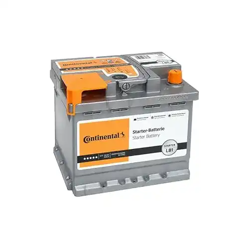 Continental Autobatterie 50Ah 12V mit 500A Startstrom