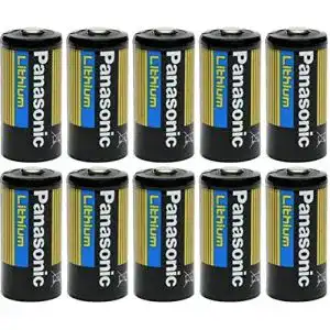 CR123A 10er Pack Lithium Batterie 3V für Digitalkameras und Geräte