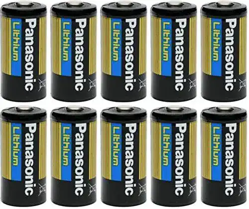 CR123A 10er Pack Lithium Batterie 3V für Digitalkameras und Geräte