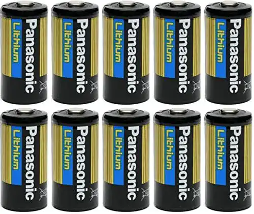 CR123A 10er Pack Lithium Batterie 3V für Digitalkameras und Geräte