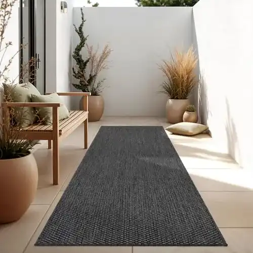 Paco Home Outdoor Teppich wetterfest aus Polypropylen