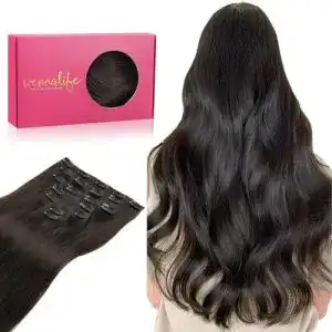 Clip-in Extensions von Wennalife, Echthaar, 50 cm