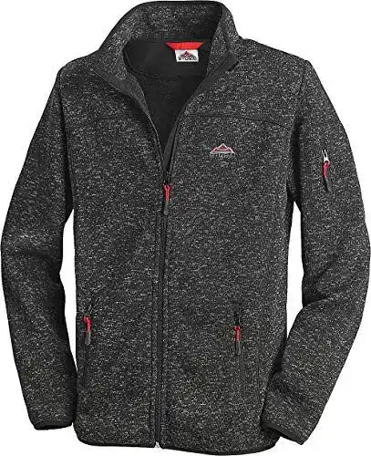 Fleecejacke Herren Stubai mit Fleece Innenseite und Stehkragen