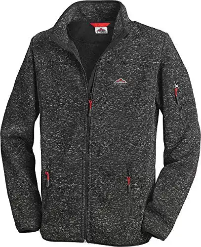 Fleecejacke Herren Stubai mit Fleece Innenseite und Stehkragen