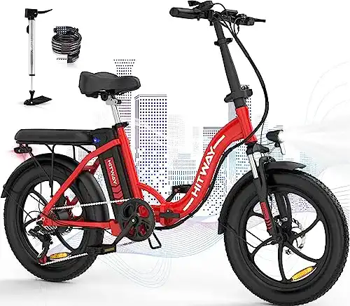 E-Bike unter 1000 Euro – HITWAY Elektrofahrrad 20″ Fat Tire