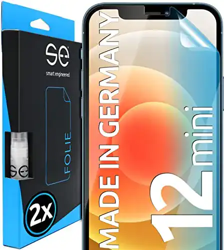 iPhone 12 Mini Panzerglas Schutzfolie 3D von Smart Engineered