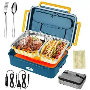 Elektrische Lunchbox Baeelyy mit Edelstahl und 1,5 Litern Fassungsvermögen