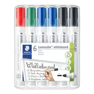 Whiteboard Marker Staedtler Lumocolor 351 WP6 X Set mit 6 Markern