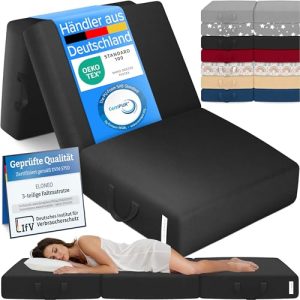 Klappmatratze von maxVitalis für Gästebetten und Reisen