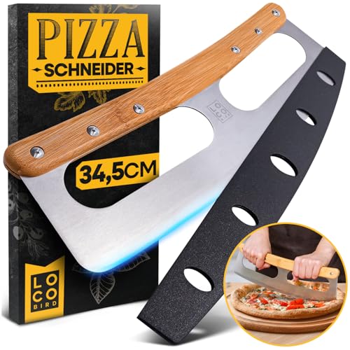 Pizza Wiegemesser Sidorenko Loco Bird Pizzaschneider 34,5 cm