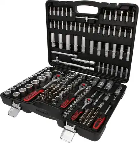 Steckschlüsselsatz KS Tools 917.0779 1/4″, 3/8″, 1/2″ im Koffer