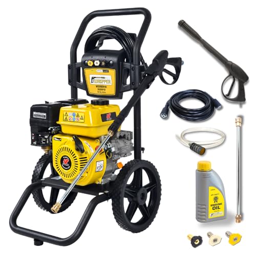 Benzin Hochdruckreiniger Waspper 3000 PSI für effiziente Reinigung