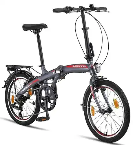 Alu Klapprad Licorne Bike Phoenix 20 Zoll Aluminium Faltrad