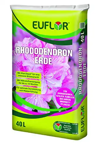 Rhododendronerde Euflor 40 L für Moorbeetpflanzen