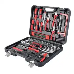 Mannesmann Werkzeugkoffer M29083 mit 95 Teilen für Haushalt und Garage