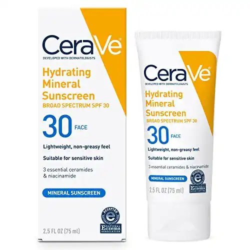 Gesichts-Sonnencreme CeraVe mineralisch mit LSF 30 für empfindliche Haut