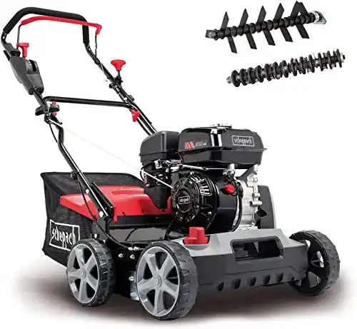 Benzin Vertikutierer Scheppach SC50VARIO mit 40 cm Arbeitsbreite