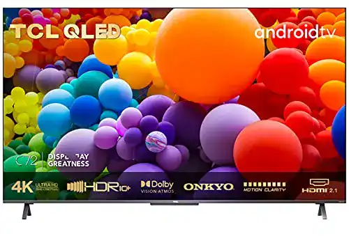 TCL Fernseher 55 Zoll QLED Smart TV 55C721