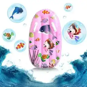 Aufblasbares Bodyboard für Kinder von Hillylolly, Surfbrett für den Strand und das Schwimmbad