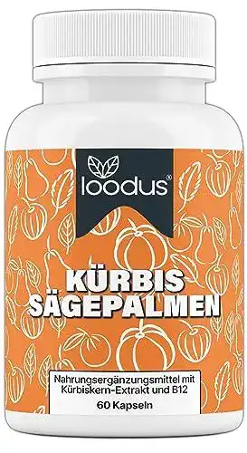 Prostata Kapseln mit Kürbis und Sägepalme 60 Stück von loodus