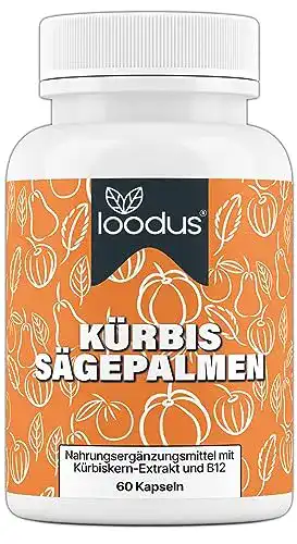 Prostata Kapseln mit Kürbis und Sägepalme 60 Stück von loodus
