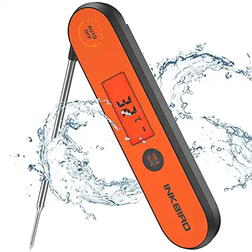 Inkbird Grillthermometer IHT-1P USB Wiederaufladbar und IPX5 Wasserfest