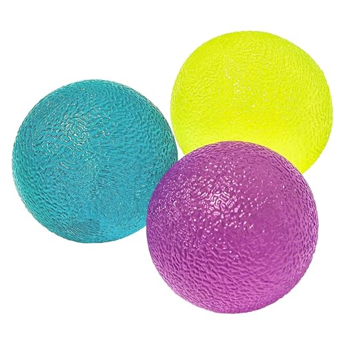 Antistressball Voarge Handtherapie-Bälle 3er-Set für Finger- und Handgelenktraining