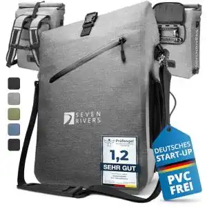 Fahrradtasche SevenRivers 3 in 1 als Rucksack und Schultertasche